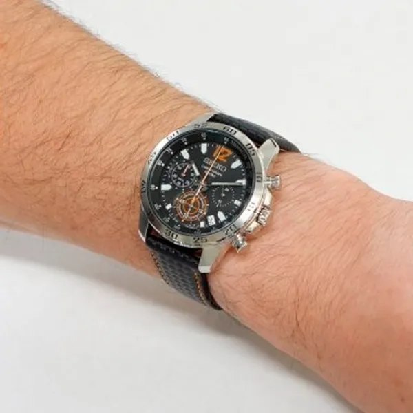 Ceas de mână pentru bărbați Seiko SSB135P1 Cuarț/ 41 mm photo 6