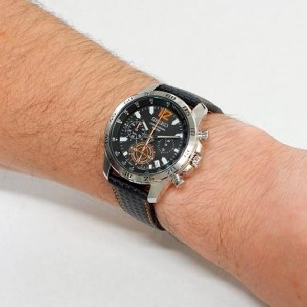 Ceas de mână pentru bărbați Seiko SSB135P1 Cuarț/ 41 mm photo 6