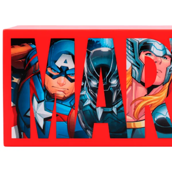 Настольная лампа фан Paladone Avengers Logo Light V2 Красный photo 2 Настольная лампа фан Paladone Avengers Logo Light V2 Красный photo 2