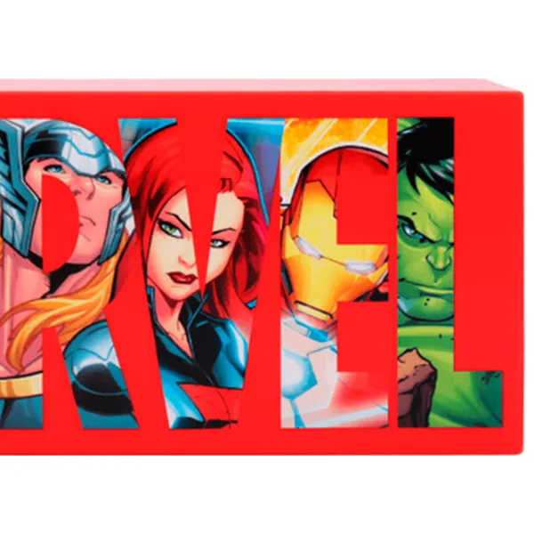Настольная лампа фан Paladone Avengers Logo Light V2 Красный photo 3 Настольная лампа фан Paladone Avengers Logo Light V2 Красный photo 3