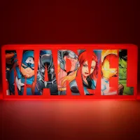 Настольная лампа фан Paladone Avengers Logo Light V2 Красный photo 4