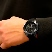 Ceas de mână pentru bărbați Seiko SSB327P1 Cuarț/ 44 mm photo 4