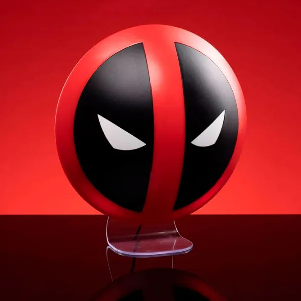 Настольная лампа фан Paladone Deadpool Logo Light V2 Красный photo 3 Настольная лампа фан Paladone Deadpool Logo Light V2 Красный photo 3