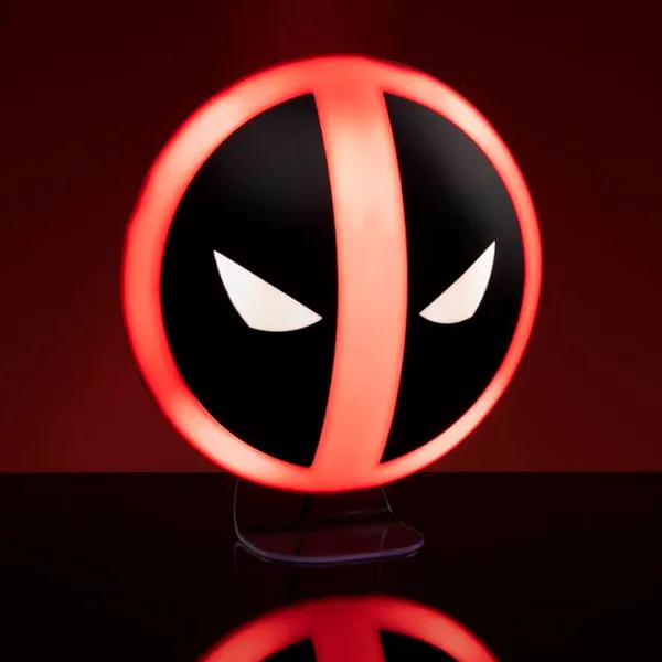 Настольная лампа фан Paladone Deadpool Logo Light V2 Красный photo 4 Настольная лампа фан Paladone Deadpool Logo Light V2 Красный photo 4