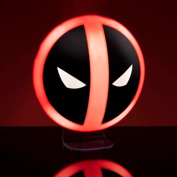 Настольная лампа фан Paladone Deadpool Logo Light V2 Красный photo 4 Настольная лампа фан Paladone Deadpool Logo Light V2 Красный photo 4