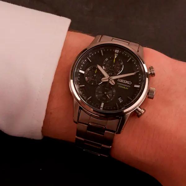 Наручные часы для мужчин Seiko SSB389P1 Кварцевый/ 42 мм photo 3 Наручные часы для мужчин Seiko SSB389P1 Кварцевый/ 42 мм photo 3