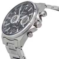 Ceas de mână pentru bărbați Seiko SSB397P1 Cuarț/ 41 mm photo 2