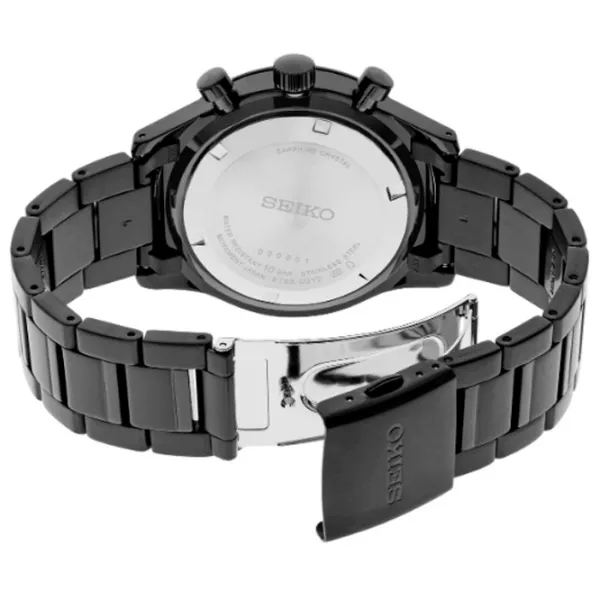 Ceas de mână pentru bărbați Seiko SSB415P1 Cuarț/ 43 mm photo 2