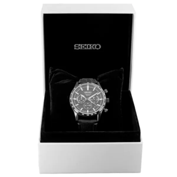 Ceas de mână pentru bărbați Seiko SSB417P1 Cuarț/ 43 mm photo 4