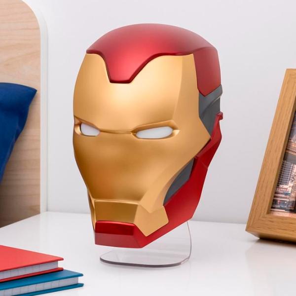 Настольная лампа фан Paladone Iron Man Mask V2 Красный photo 2 Настольная лампа фан Paladone Iron Man Mask V2 Красный photo 2