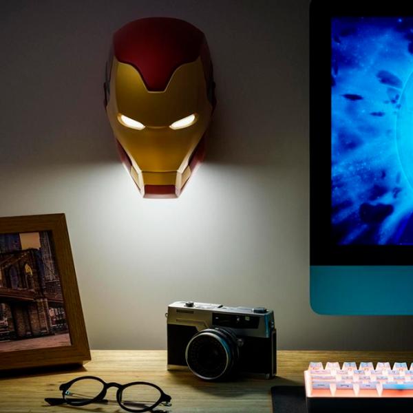 Настольная лампа фан Paladone Iron Man Mask V2 Красный photo 4 Настольная лампа фан Paladone Iron Man Mask V2 Красный photo 4