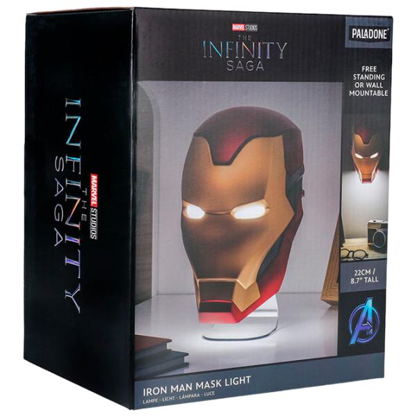 Настольная лампа фан Paladone Iron Man Mask V2 Красный photo 5 Настольная лампа фан Paladone Iron Man Mask V2 Красный photo 5