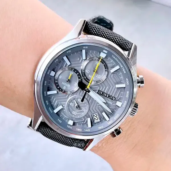 Наручные часы для мужчин Seiko SSB423P1 Кварцевый/ 39 мм photo 4