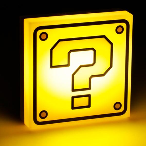 Ночник Paladone Super Mario Question Block Желтый photo 2
