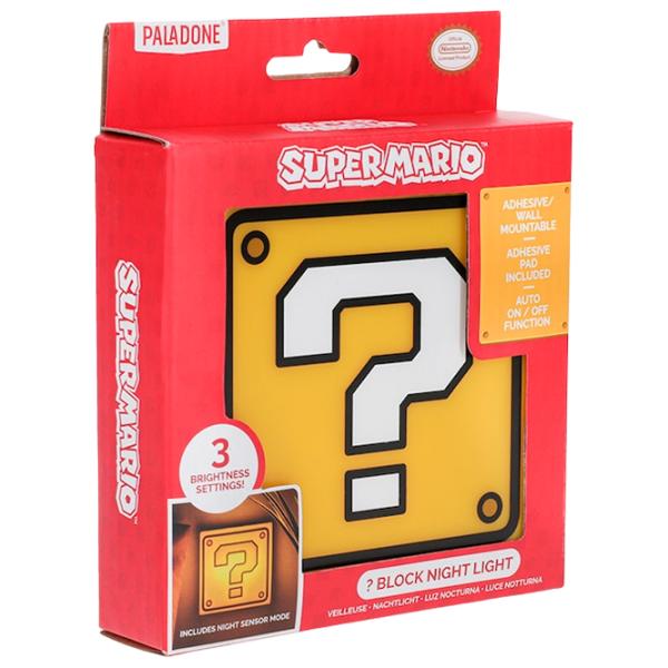 Ночник Paladone Super Mario Question Block Желтый photo 6