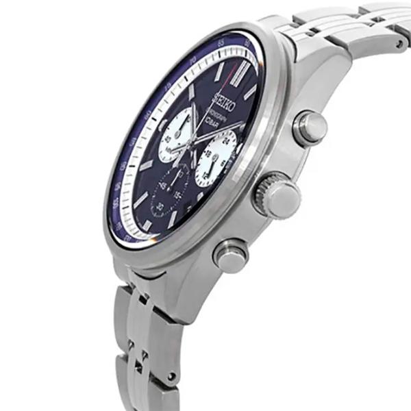 Ceas de mână pentru bărbați Seiko SSB427P1 Cuarț/ 41 mm photo 2
