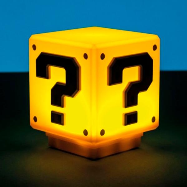 Настольная лампа фан Paladone Super Mario Mini Question Block V3 Желтый photo 3 Настольная лампа фан Paladone Super Mario Mini Question Block V3 Желтый photo 3