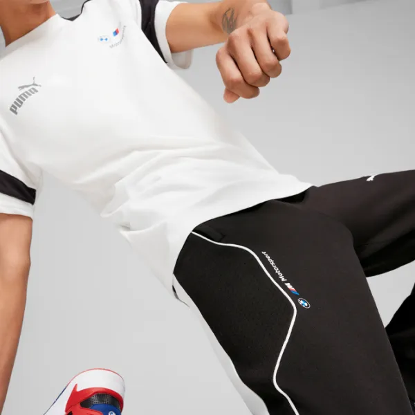 Pantaloni sportivi pentru bărbați Puma Bmw Mms Sweat Pants, Reg|Cc XXL/ Black photo 6