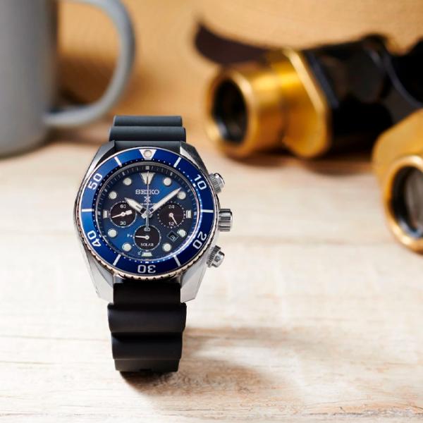 Ceas de mână pentru bărbați Seiko SSC759J1 Cuarț/ 44 mm photo 5