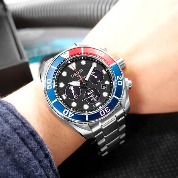 Наручные часы для мужчин Seiko SSC795J1 Кварцевый/ 44 мм photo 8