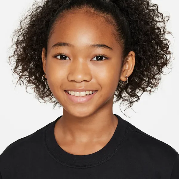 Tricou pentru fete Nike G Nsw Tee Boy Air  / Black photo 4