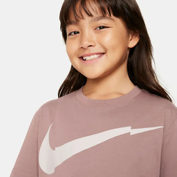 Футболка для девочек Nike G Nsw Tee Boy Air  / Розовый photo 4 Футболка для девочек Nike G Nsw Tee Boy Air  / Розовый photo 4