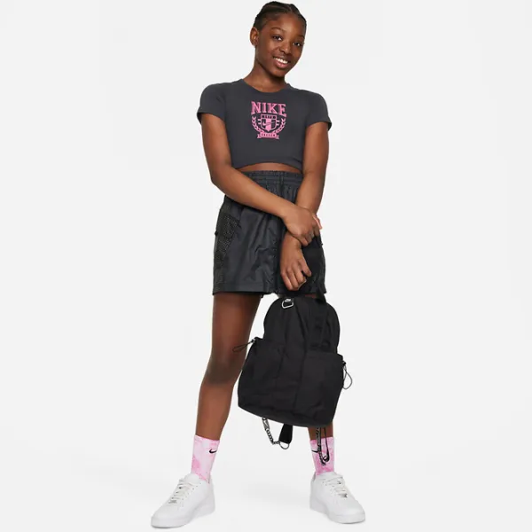Tricou pentru fete Nike G Nsw Trend Baby Tee  / Black photo 3 Tricou pentru fete Nike G Nsw Trend Baby Tee  / Black photo 3