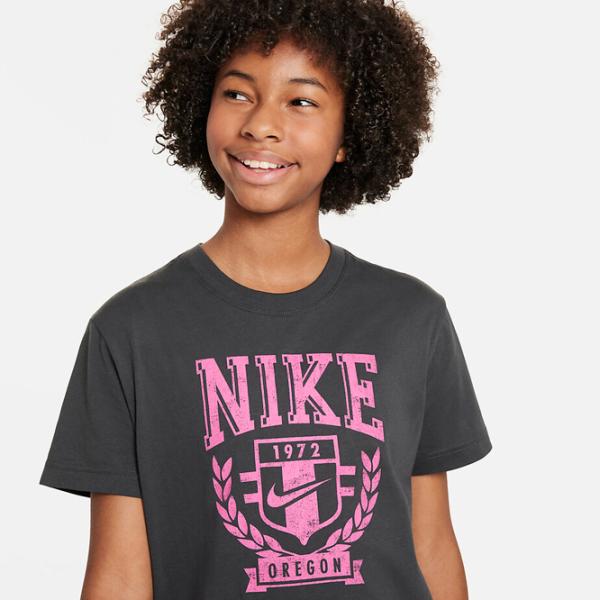 Tricou pentru fete Nike Nsw Trend Bf Tee  / Gray photo 4 Tricou pentru fete Nike Nsw Trend Bf Tee  / Gray photo 4