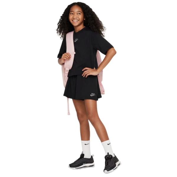 Tricou pentru fete Nike Nsw Ss Top Jsy Lbr  / Black photo 3 Tricou pentru fete Nike Nsw Ss Top Jsy Lbr  / Black photo 3