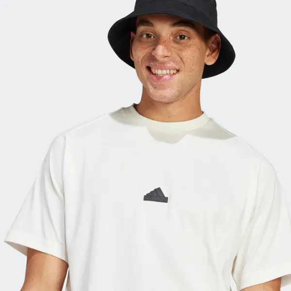 Tricou pentru bărbați Adidas M Z.N.E. Tee 35% poliester reciclat/ White photo 5 Tricou pentru bărbați Adidas M Z.N.E. Tee 35% poliester reciclat/ White photo 5