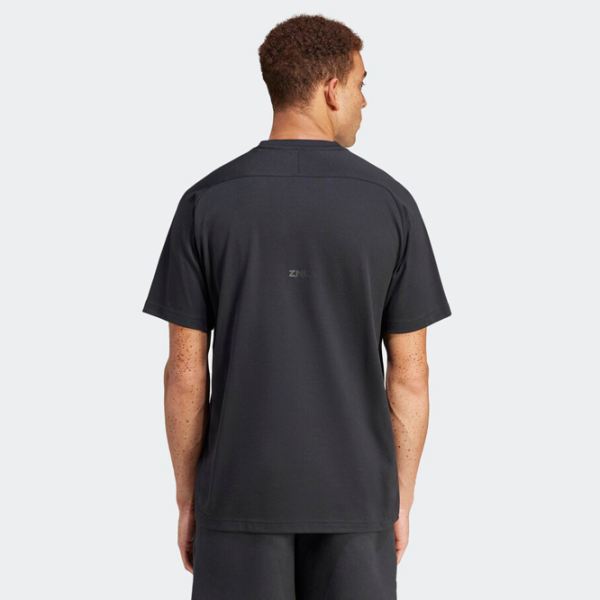 Tricou pentru bărbați Adidas M Z.N.E. Tee 35% poliester reciclat/ Black photo 3