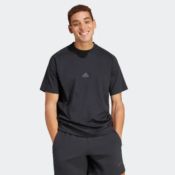 Tricou pentru bărbați Adidas M Z.N.E. Tee 35% poliester reciclat/ Black photo 2