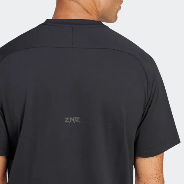 Tricou pentru bărbați Adidas M Z.N.E. Tee 35% poliester reciclat/ Black photo 5