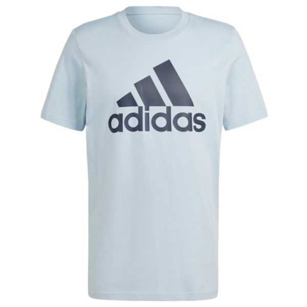 Tricou pentru bărbați Adidas M Bl Sj T 100% bumbac/ Sky Blue photo 6