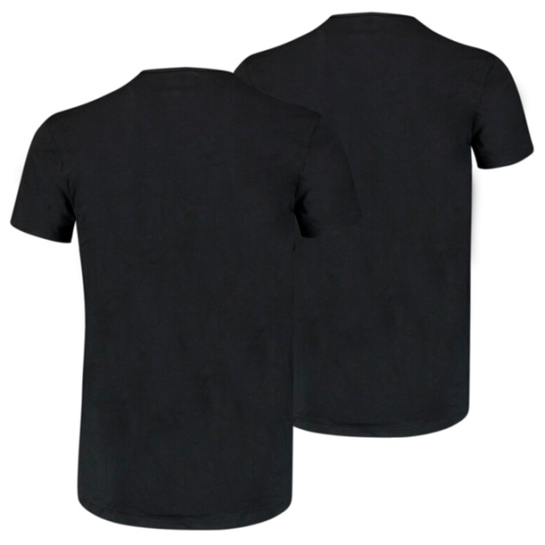 Футболка для мужчин Puma Basic 2Crew Tee Хлопок/ Черный photo 2