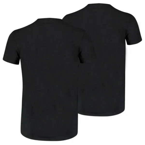 Футболка для мужчин Puma Basic 2Crew Tee Хлопок/ Черный photo 2