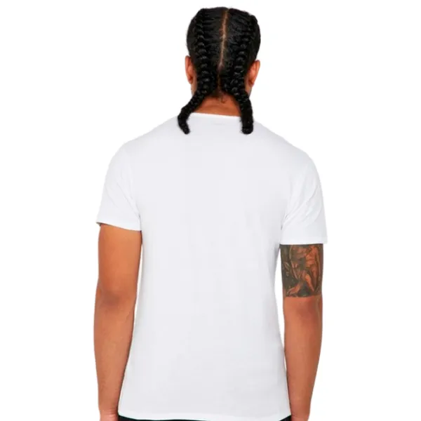 Tricou pentru bărbați Puma Basic 2Crew Tee Bumbac/ White photo 2