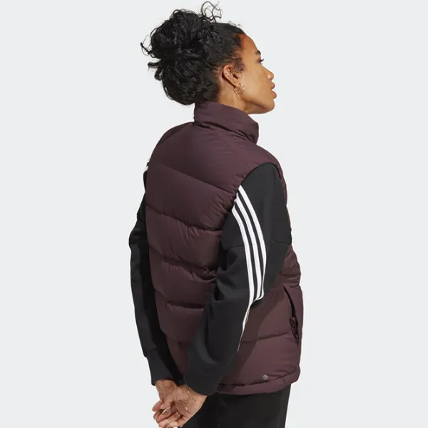 Vestă pentru femei Adidas W Helionic XXL/ Bordeaux photo 4