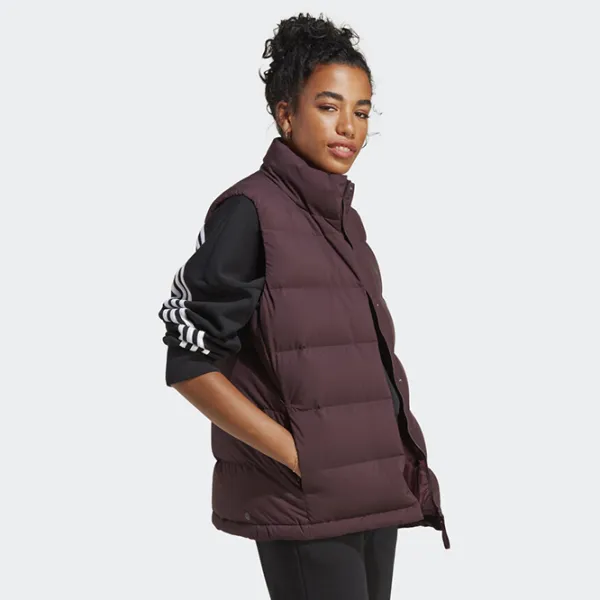 Vestă pentru femei Adidas W Helionic XXL/ Bordeaux photo 5