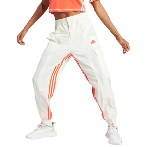 Pantaloni sportivi pentru femei Adidas Dance Cargo L/ White photo 2