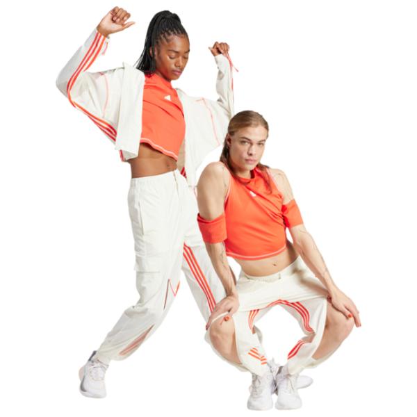 Pantaloni sportivi pentru femei Adidas Dance Cargo L/ White photo 4