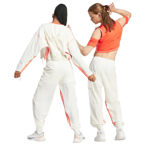 Pantaloni sportivi pentru femei Adidas Dance Cargo L/ White photo 5
