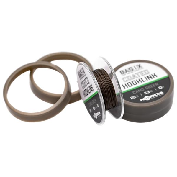 Шнур для рыбалки Korda BASIX Coated Hooklink 10 м/ 8.1 кг photo 2