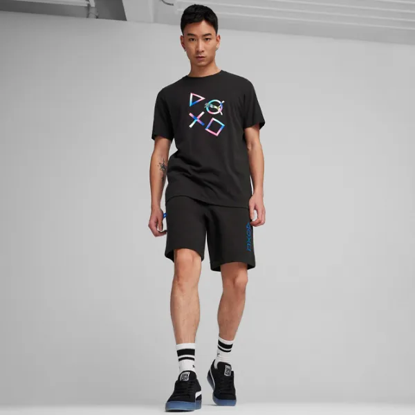 Футболка для мужчин Puma X Playstation Graphic Tee 100% хлопок/ Черный photo 5