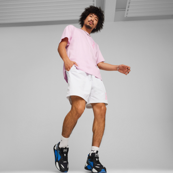 Футболка для мужчин Puma X Playstation Elevated Tee 100% хлопок/ Grape Mist photo 5