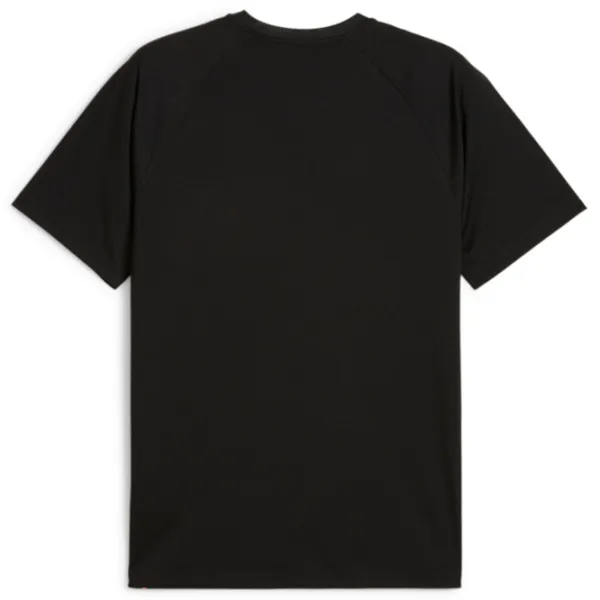 Tricou pentru bărbați Puma individualLIGA Graphic Jersey 100% poliester reciclat/ Black Sunset Glow photo 2