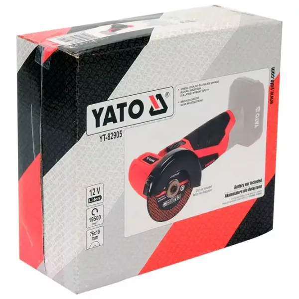 Шлифовальная машина Yato YT-82905 Красный photo 5