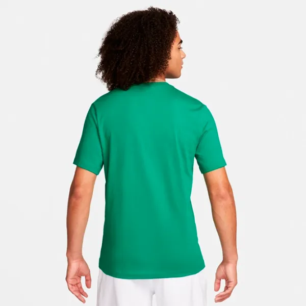 Tricou pentru bărbați Nike M Nsw Tee Club Ssnl Hbr 100% bumbac/ Green photo 3