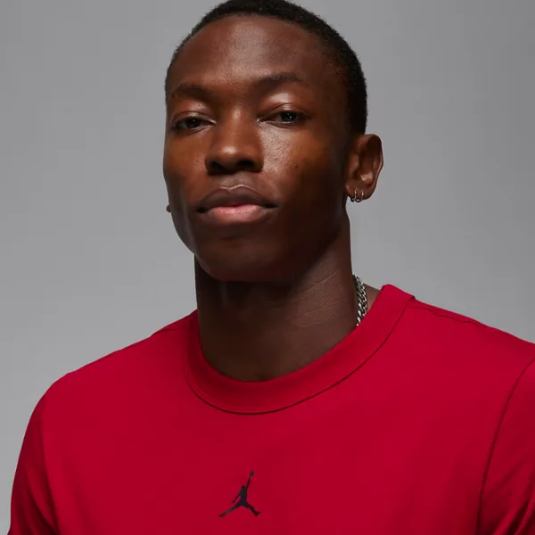 Tricou pentru bărbați Jordan Df Sprt Ss Top 43% poliester/ Red photo 4