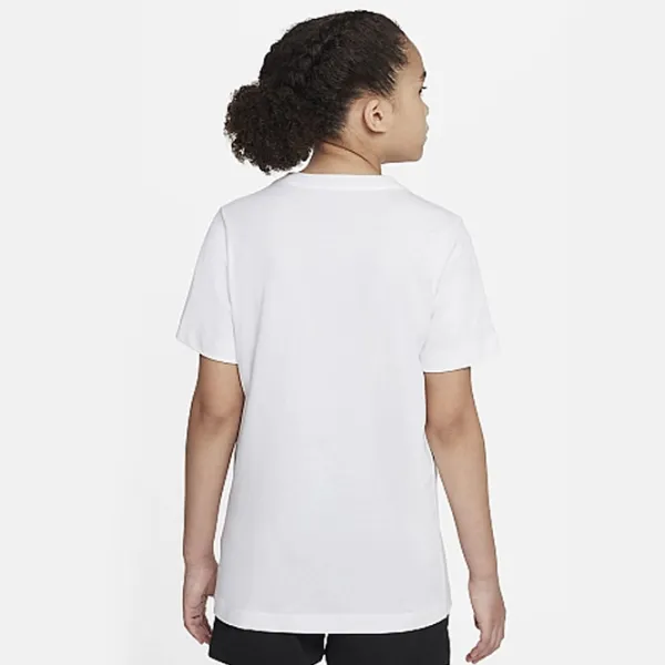 Tricou pentru fete Nike B Nsw Tee Hbr Core  / White photo 3 Tricou pentru fete Nike B Nsw Tee Hbr Core  / White photo 3